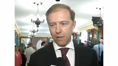 Russian First Deputy Prime Minister Denis Manturov (Photo/ANI)