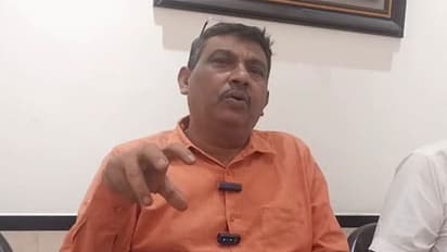 Shivkumar Mali, the father of flight attendant Pinky Mali, who lost her life in the plane crash that killed Maharashtra Dy CM Ajit Pawar (Photo/ANI)