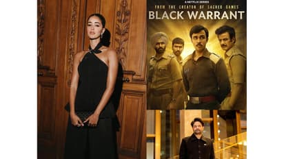 Ananya Panday, Black Warrant and Jaideep Ahlawat (Photo/Instagram@ananyapanday/@Netflix/@Jaideepahlawat)