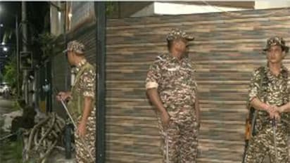 CRPF outside TMC office (Photo/ANI)