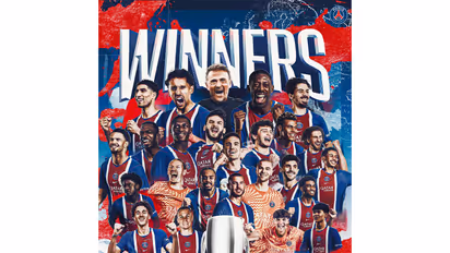 PSG are the UEFA Super Cup champions. (Photo: @PSG_English X)