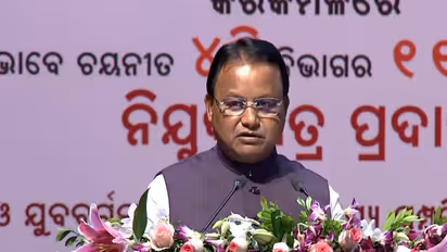 Odisha CM Mohan Charan Majhi (Photo/ANI)