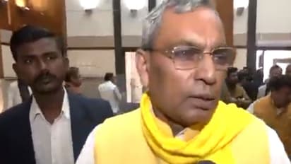 Uttar Pradesh Minister Om Prakash Rajbhar (Photo/ANI)