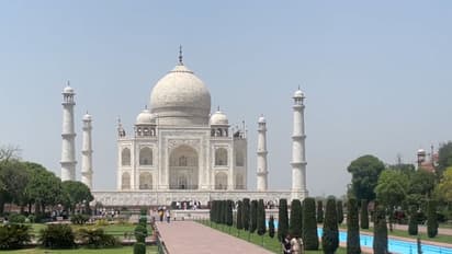 Visual from Taj Mahal (File photo/ANI)