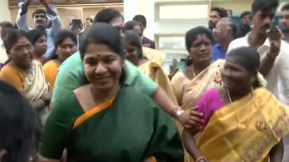 Kanimozhi, (DMK) MP, (Photo/ANI)