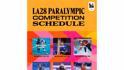 LA28 Paralympics to host 560 medal events (Photo: X/@LA28)