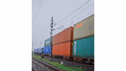 Indian Railways operates first double-stack long-haul container train from JNPT Mumbai (Photo/X@AshwiniVaishnaw)