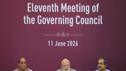 PM chairs 11th Governing Council Meeting of NITI Aayog (Photo/@narendramodi)