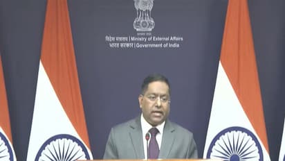 MEA Spokesperson Randhir Jaiswal (Photo: YouTube/MEA)