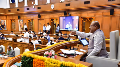 Senior Bharatiya Janata Party (BJP) leader and Speaker of the Delhi Legislative Assembly Vijender Gupta (Photo/ANI)