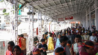 A visual from Mata Vaishno Devi Yatra (Photo/ANI)