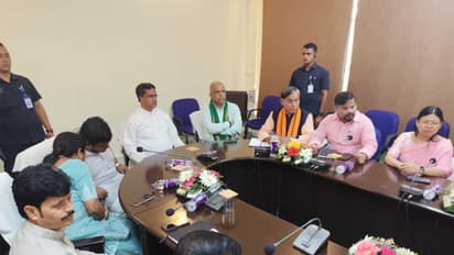 Tripura CM Manik Saha holds high-level organisational meeting (Photo/Tripura CMO)