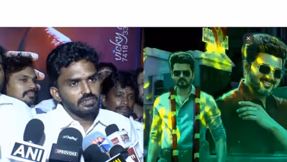 Fans celebrate 'Jana Nayagan' release, actor Jai heaps praise (Photo/ANI)
