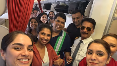 Passengers arrived Delhi's IGI Airport (Photo/@AirIndia_News)