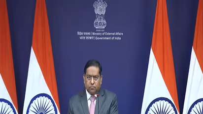 Ministry of External Affairs Spokesperson Randhir Jaiswal (Photo/Youtube@MEAIndia)