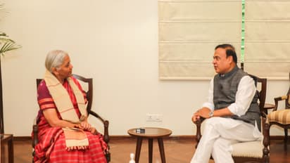 Assam CM meets Finance Minister Nirmala Sitharaman (Photo/X@himantabiswa)