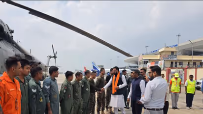 Bihar CM Samrat Choudhary directs air-dropping of relief supplies in Saran district (Photo/Bihar CMO)