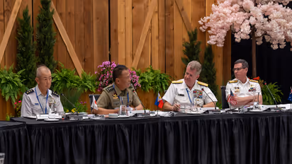 Admiral Samuel J Paparo, commander of US Pacific Command (Photo/X/@USPACOM)