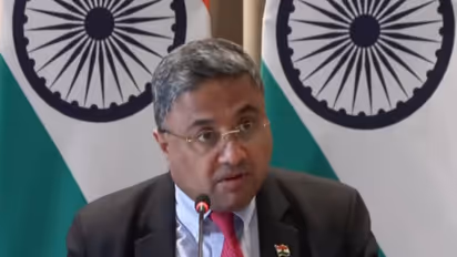 Ministry of External Affairs Secretary (West) Sibi George (Photo/X/@MEAIndia)