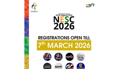 ESFI opens NESC 2026 registrations for Indian squad. (Photo/ESFI)