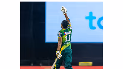 Ankush Singh of Chambal Ghariyals in MPL T20. (Photo: MPL T20)