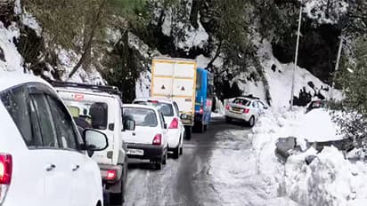 Snowfall across most parts of Himachal Pradesh. (File Photo/ANI)