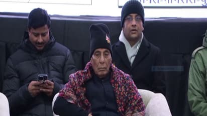 Defence Minister Rajnath Singh at an event. (Photo/PIB)