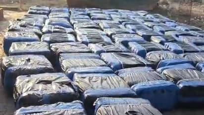Seized Beedi leaves (Photo/ANI)