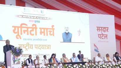 Vice President CP Radhakrishnan at the event (Photo:@VPIndia/X)