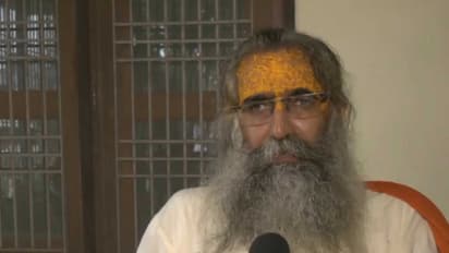 Shri Ram Janmabhoomi Teerth Kshetra Trust member Mahant Dinendra Das Maharaj (Photo/ANI)
