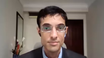 Vishrut Rana, Economist, S&P Global. (Photo-ANI)