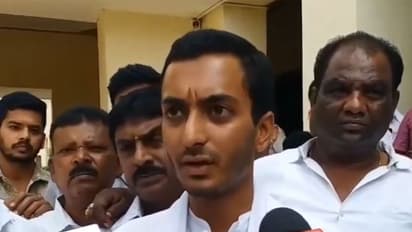 Congress candidate Samarth Mallikarjun (Photo/ANI)