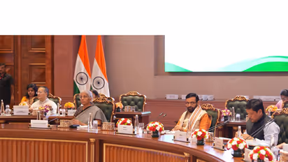 Visual from the meeting (Photo/@FinMinIndia)