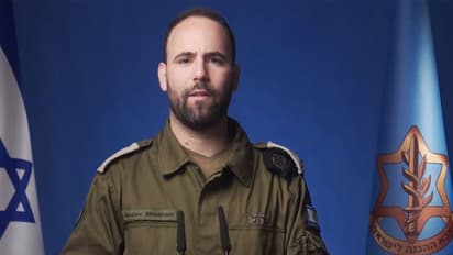 IDF International Spokesperson Lt Col Nadav Shoshani (Photo/X@IDF)