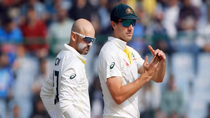 Australia's Pat Cummins and Nathan Lyon