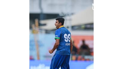 Ravichandran Ashwin in action. (Photo: @dublinguardians Instagram)
