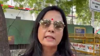 Trinamool Congress MP Mahua Moitra (Photo/ANI)
