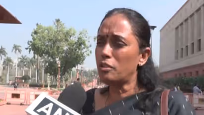 Congress MP Jyothimani (File Photo/ANI)