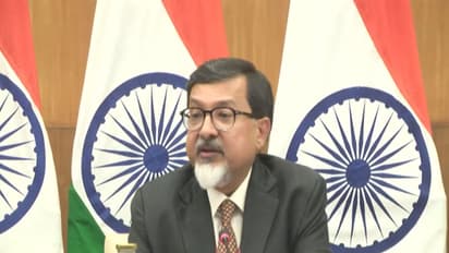 Secretary (ER) of the Ministry of External Affairs, Sudhakar Dalela (Photo/ANI)