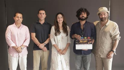 Sunny Deol, Jyotika's new film announcement (Image source: Film's team)
