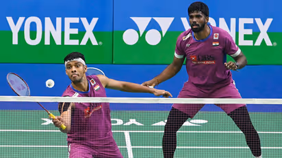 India's Satwiksairaj Rankireddy and Chirag Shetty in action (Photo: ANI)