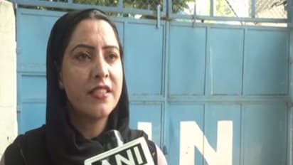 Association of Terror Victims in Kashmir Chairperson, Tasleema Akhter (Photo/ANI)