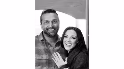 FBI Director Kash Patel and singer Alexis Wilkins (Image source: X/@Kash_Patel)