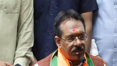 Newly appointed Delhi BJP President Harsh Malhotra (Photo/ANI)