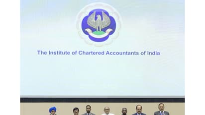 Vice-President CP Radhakrishnan at ICAI 78th Chartered Accountants Day (Photo/X/@VPIndia)