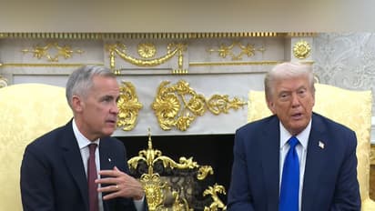 Canadian Prime Minister Mark Carney and US President Donald Trump (File Photo/White House YouTube)
