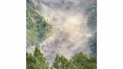 Visual of the flash floods that struck the Bhote Koshi River in Rasuwa (Photo/X/@NepalPoliceHQ)