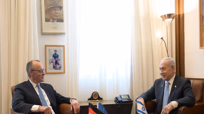 German Chancellor Friedrich Merz meets Israel Prime Minister Benjamin Netanyahu (Photo/X@netanyahu)