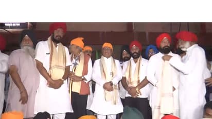 Chhattisgarh CM Vishnu Deo Sai flags off annual Sikh pilgrimage (Photo/ANI)