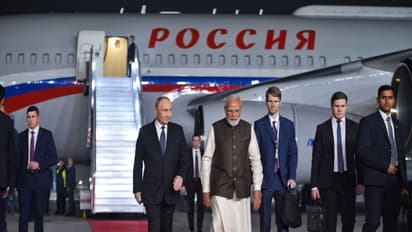 Prime Minister Narendra Modi with Russian President Vladimir Putin (Photo: X@narendramodi)